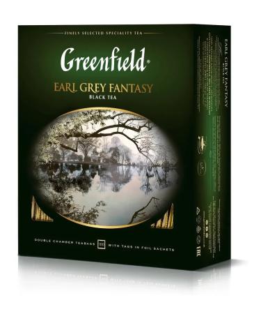 Greenfield Earl Grey Fantasy Tea (2g x 100pcs) 200g - Buy Online on GoSupps.com