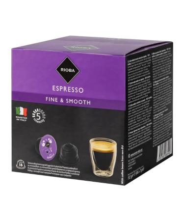 RIOBA Coffee in Dolce Gusto Espresso 16pcs 112g - Buy Online on GoSupps.com