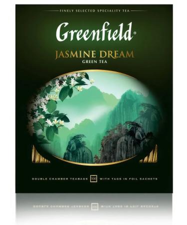 Greenfield Jasmine Dream Green (2g x 100pcs) 200g