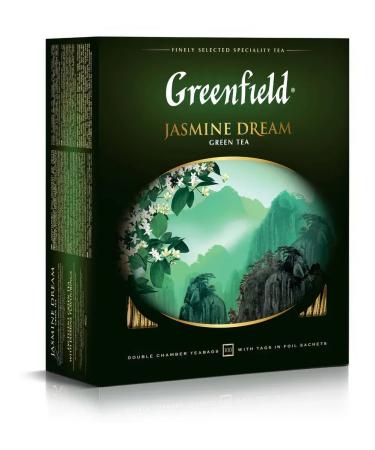 Greenfield Jasmine Dream Green (2g x 100pcs) 200g - Buy Online on GoSupps.com