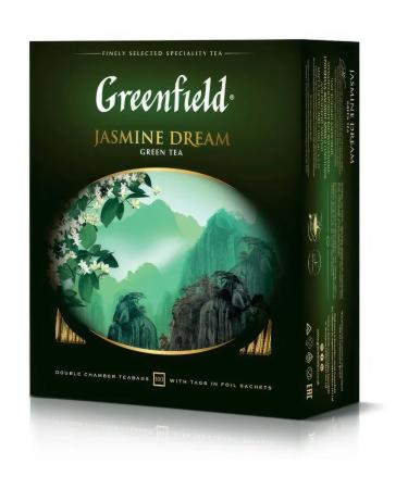 Greenfield Jasmine Dream Green (2g x 100pcs) 200g - Buy Online on GoSupps.com