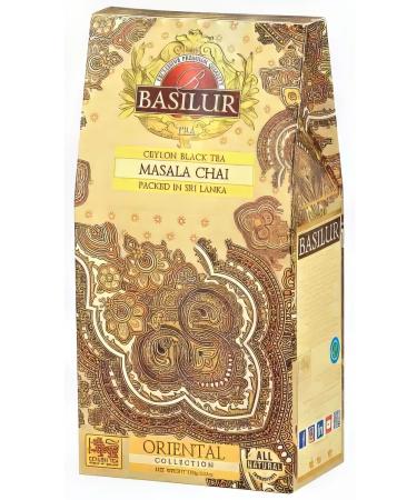Basilur Masala Chai tea leaf black 100g - Buy Online on GoSupps.com