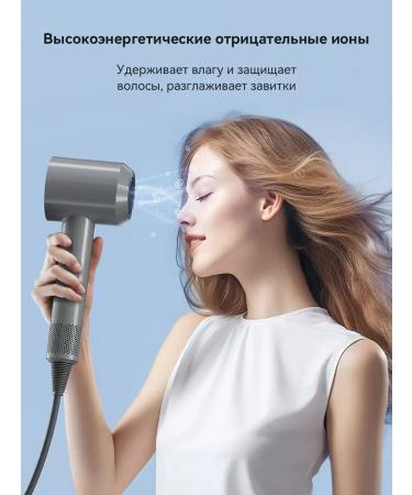 Powerful hairdryer with nozzles - Buy Online on GoSupps.com
