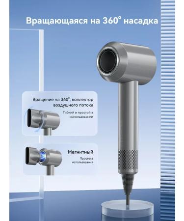 Powerful hairdryer with nozzles - Buy Online on GoSupps.com