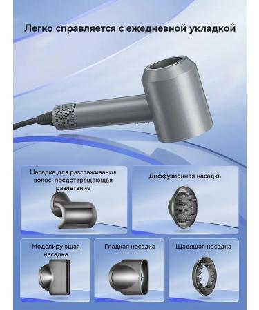 Powerful hairdryer with nozzles - Buy Online on GoSupps.com