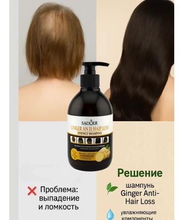 NAS2 Ginger shampoo for hair loss - Buy Online on GoSupps.com