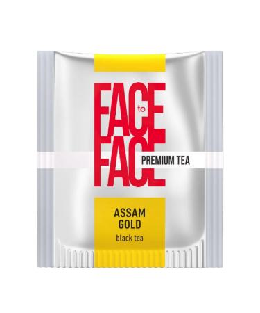 Face to Face Tea Black Indian Assam Gold 200 PAK at 1.7 gr. - Buy Online on GoSupps.com