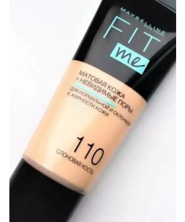 Maybelline New York Fit me tonal cream matting hiding pores 110 - Buy Online on GoSupps.com