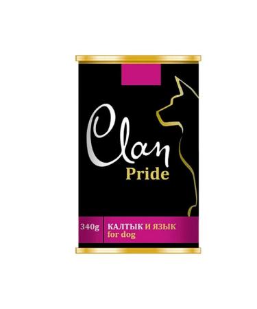 CLAN PRIDE Pride canned dogs for dogs 340 g Kaltyk and tongue (6 pcs) - Buy Online on GoSupps.com