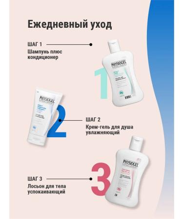 Physiogel shampoo + hair air conditioner 250 ml - Buy Online on GoSupps.com