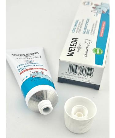 WELEDA Children's toothpaste with fluorine 50 ml (0-6 years) - Buy Online on GoSupps.com