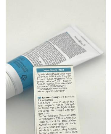 WELEDA Children's toothpaste with fluorine 50 ml (0-6 years) - Buy Online on GoSupps.com