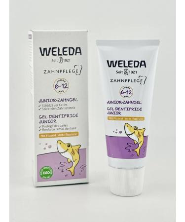 WELEDA Children's toothpaste with fluorine 50 ml (6-12 years old) - Buy Online on GoSupps.com