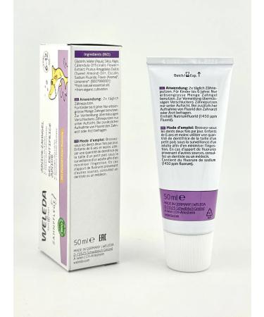 WELEDA Children's toothpaste with fluorine 50 ml (6-12 years old) - Buy Online on GoSupps.com