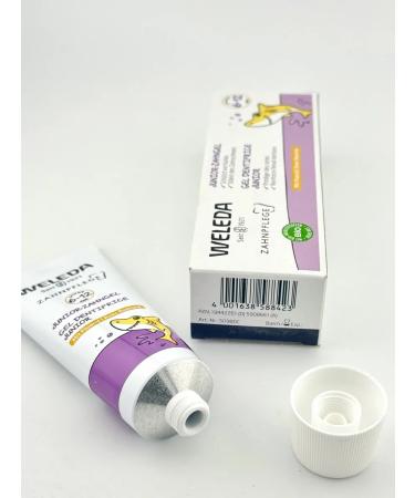WELEDA Children's toothpaste with fluorine 50 ml (6-12 years old) - Buy Online on GoSupps.com