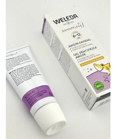 WELEDA Children's toothpaste with fluorine 50 ml (6-12 years old) - Buy Online on GoSupps.com