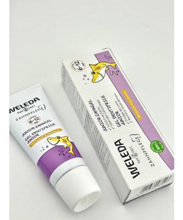 WELEDA Children's toothpaste with fluorine 50 ml (6-12 years old) - Buy Online on GoSupps.com