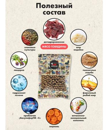 GRIZGO Knides for mini and small dogs XS with beef 100 grams - Buy Online on GoSupps.com