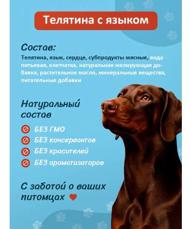 Dog food is wet with a veal of 240 g 12 pcs - Buy Online on GoSupps.com