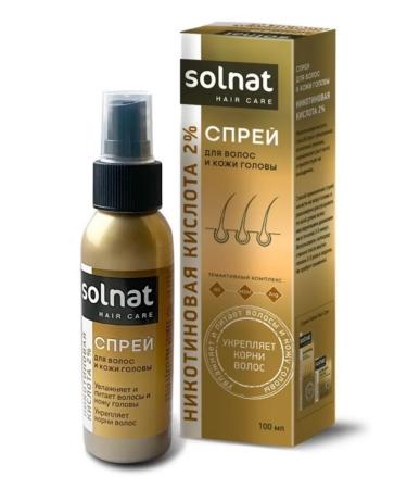 SOLNAT Nicotinic acid for hair growth 100 ml