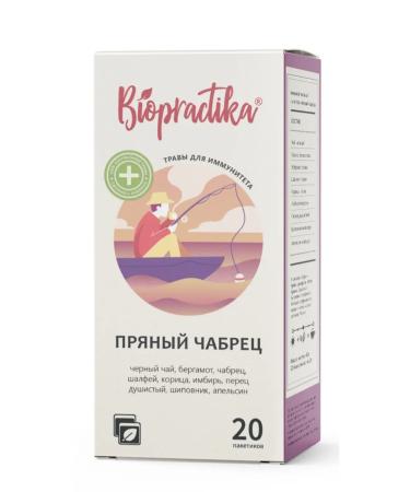 Eco Harmony Herbal Tea Biopraktika "Spicy Taimet"- 20f P