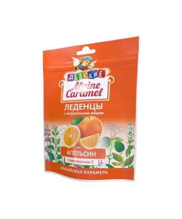 Alpine caramel with honey vitamin C orange 75g -1 pcs - Buy Online on GoSupps.com