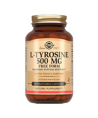 L -tyrosin Solgar capsule 500 mg 716 mg 50pc -1 units