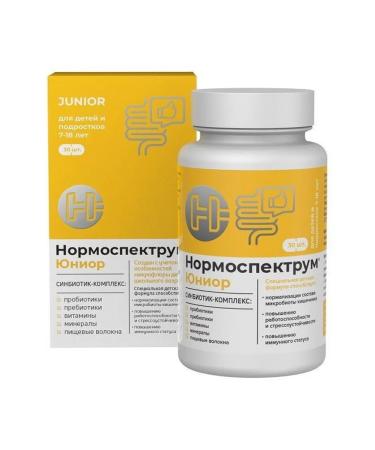 Flora Normoprius Junior children of adolescents from 7 600 mg 30pc -1 units