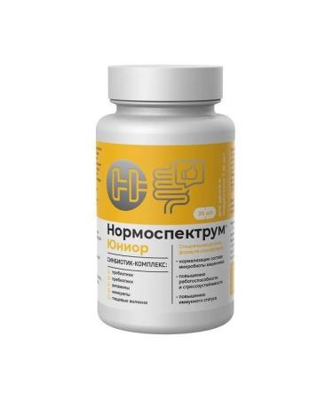 Flora Normoprius Junior children of adolescents from 7 600 mg 30pc -1 units - Buy Online on GoSupps.com