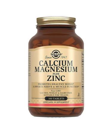 Calcium-Magniy-Tsink Solgar Solgar tablets 100pc -1 units