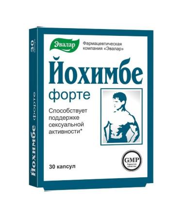 Evalar Yohimbe Forte capsule 30pcs -1 units