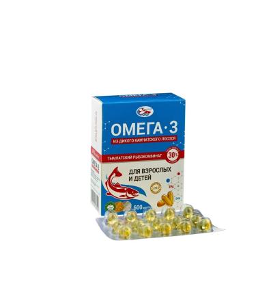 SALMONI A Omega -3 adult children from 3 years old 600 mg 45pc -1 units - Buy Online on GoSupps.com