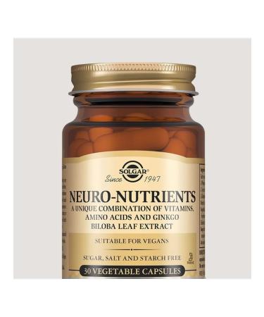 Neronutrians Solgar Solgar Capsules 970mg 30pc -1 units - Buy Online on GoSupps.com