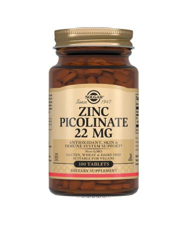 Zinc picolinat Solgar Solgar tablets 100pc -1 units