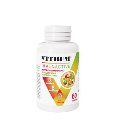 Vitrum Immunactive tablets P about 1400 mg 60pc -1 units - Buy Online on GoSupps.com