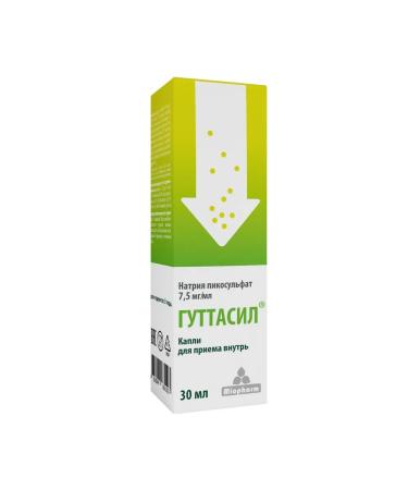 Miopharm Guttasil picosulfate sodium m drops 7.5 mg 30ml -1 pcs