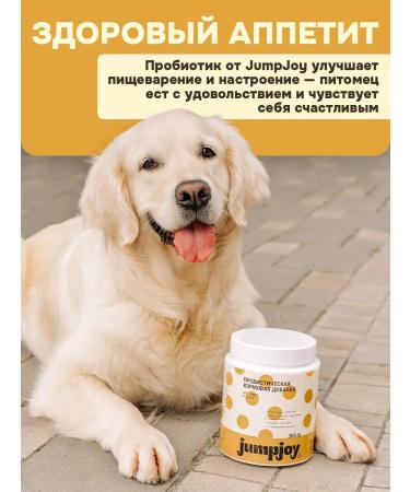 JumpJoy Probiotic for dogs and cats 300 grams - Buy Online on GoSupps.com