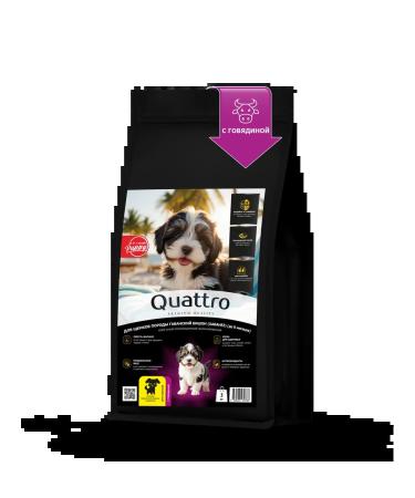 Quattro Feed for puppies Gavan Bishon with beef 3 kg