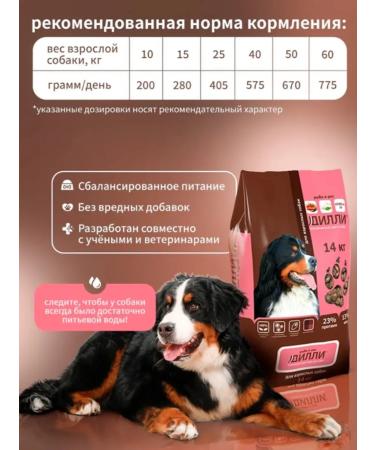 DILLY Dry food for dogs fish with rice 14 kg - Buy Online on GoSupps.com