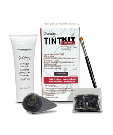 Godefroy Natural Black Eyebrow Tinting Kit (20 Capsules)