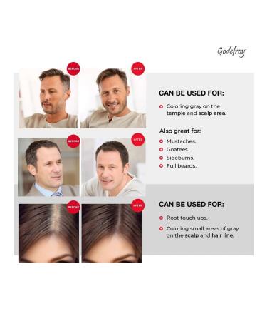 Godefroy Natural Black Eyebrow Tinting Kit (20 Capsules) - Buy Online on GoSupps.com