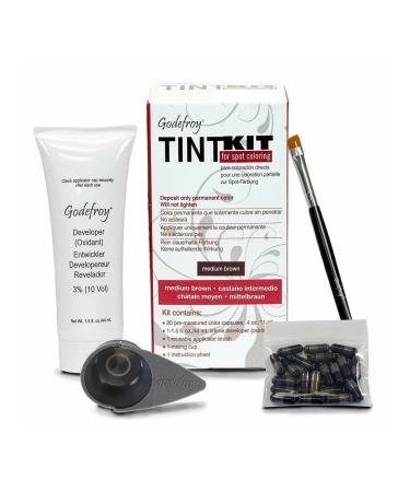 Godefroy Eyebrow tinting kit 20 capsules Light Brown (light brown)
