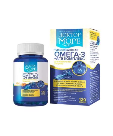 Doctor Sea Pacific Omega -3+AGE complex 0.25g 120pc -1 units
