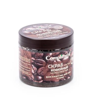 Compliment Body Scrub Anti -cellulite coffee 4 pcs - Buy Online on GoSupps.com