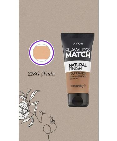 AVON Hyaluronic Acid Foundation in Nude