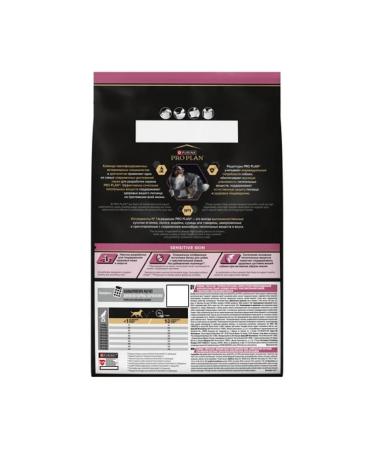 PRO PLAN Dry food for dogs of medium rocks for skin with salmon 3 kg - Buy Online on GoSupps.com