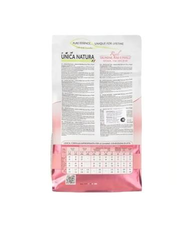 Unica Natura Unico mini (salmon rice and peas) 2.5 kg - Buy Online on GoSupps.com