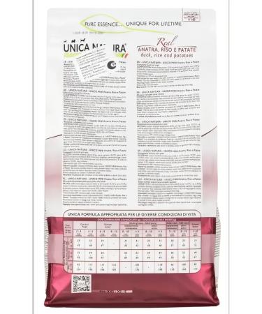 Unica Natura Unico mini (duck rice and potatoes) 2.5 kg - Buy Online on GoSupps.com