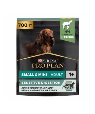 PRO PLAN Feed for dogs of small breeds sensitive gastrointestinal tract lamb 700g
