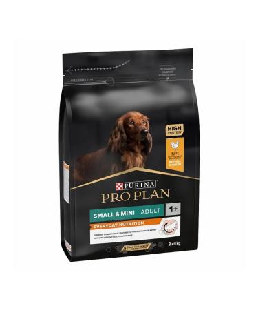 PRO PLAN Dry food for dogs of small breeds with chicken 3 kg - Buy Online on GoSupps.com
